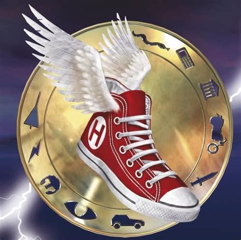 hermes flying shoe logo|Hermes flying shoes percy jackson.